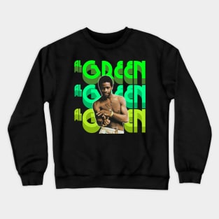 Al Green - Retro 70s Sha La La FanArt Design Crewneck Sweatshirt